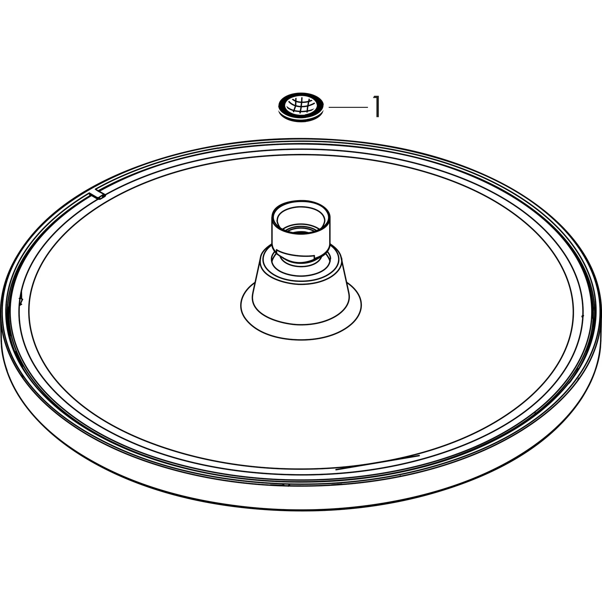Hansgrohe Crometta S Kopfbrause 240 1jet, Chrom Hansgrohe Crometta S Kopfbrause 240 1jet, Chrom