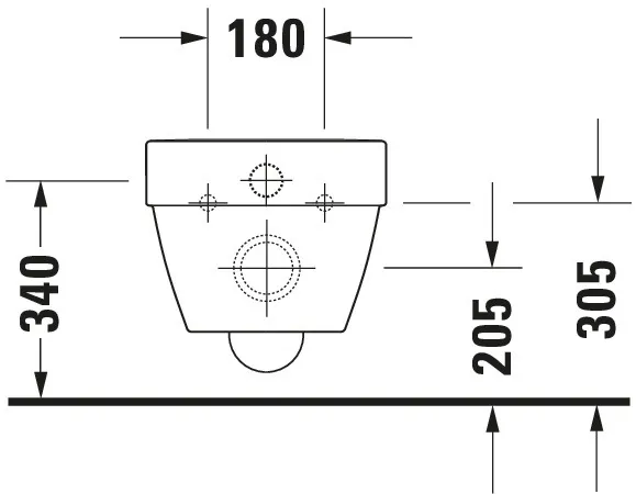 Wand-Tiefspül-WC „Vero Air“ 37 × 35,5 × 57 cm in Weiß Hochglanz, ohne Spülrand Wand-Tiefspül-WC „Vero Air“ 37 × 35,5 × 57 cm in Weiß Hochglanz, ohne Spülrand