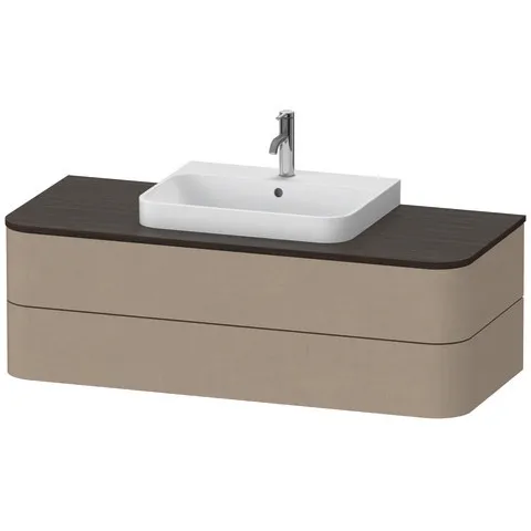 Duravit Waschtischunterschrank wandhängend „Happy D.2 Plus“ Leinen Duravit Waschtischunterschrank wandhängend „Happy D.2 Plus“ Leinen