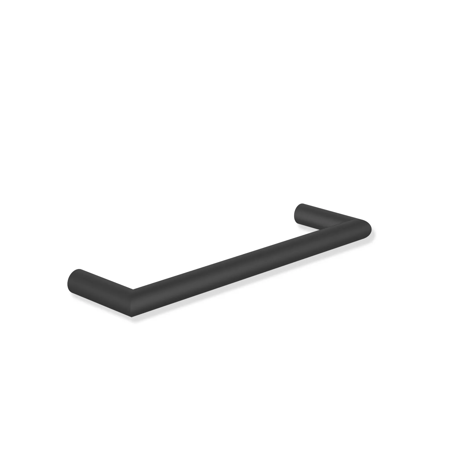 HEWI Handtuchhalter „System 162“, Befestigung verdeckt, 1-armig in Schwarz tiefmatt HEWI Handtuchhalter „System 162“, Befestigung verdeckt, 1-armig in Schwarz tiefmatt