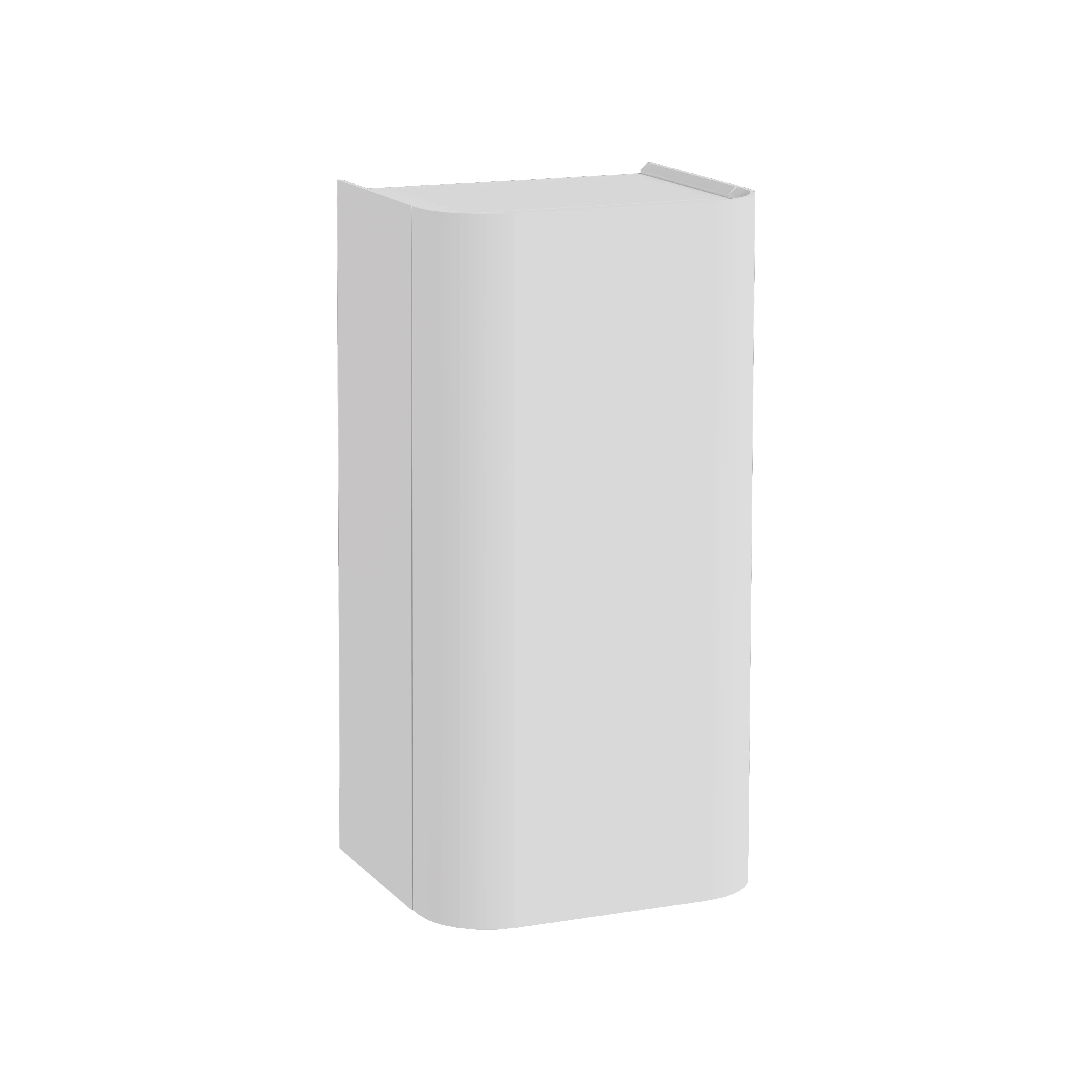 Glora Halbhochschrank mit 1 Tür Türanschlag rechts 45 x 39 x 90 cm (BxTxH) Wandmontage Weiß Matt Glora Halbhochschrank mit 1 Tür Türanschlag rechts 45 x 39 x 90 cm (BxTxH) Wandmontage Weiß Matt