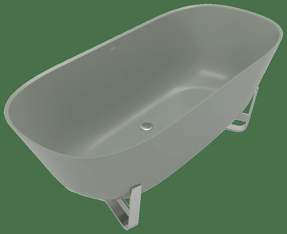 Villeroy & Boch Antheus Badewanne Freistehend 1750x800mm Quaryl Morning Green Villeroy & Boch Antheus Badewanne Freistehend 1750x800mm Quaryl Morning Green