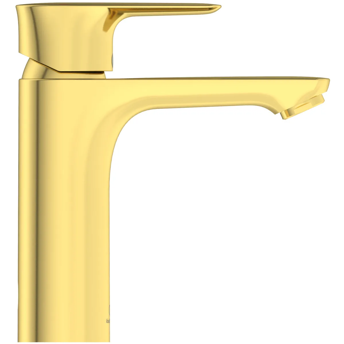 Ideal Standard Connect Air Waschtischarmatur, Brushed Gold, Ausladung 125 mm, Durchfluss 5 l/min