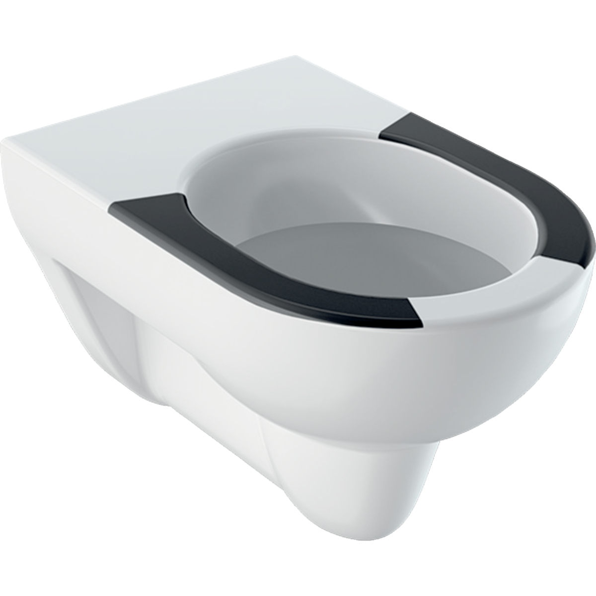 Wand-Tiefspül-WC mit gekennzeichneten Sitzflächen „Renova“ 
