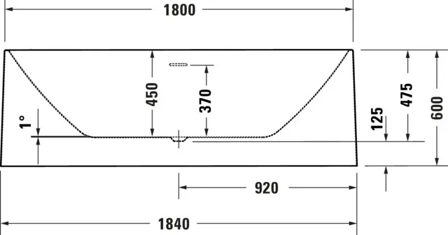 Duravit Badewanne „DuraFoga“ freistehend rechteck 1800 × 800 mm in Weiß Duravit Badewanne „DuraFoga“ freistehend rechteck 1800 × 800 mm in Weiß