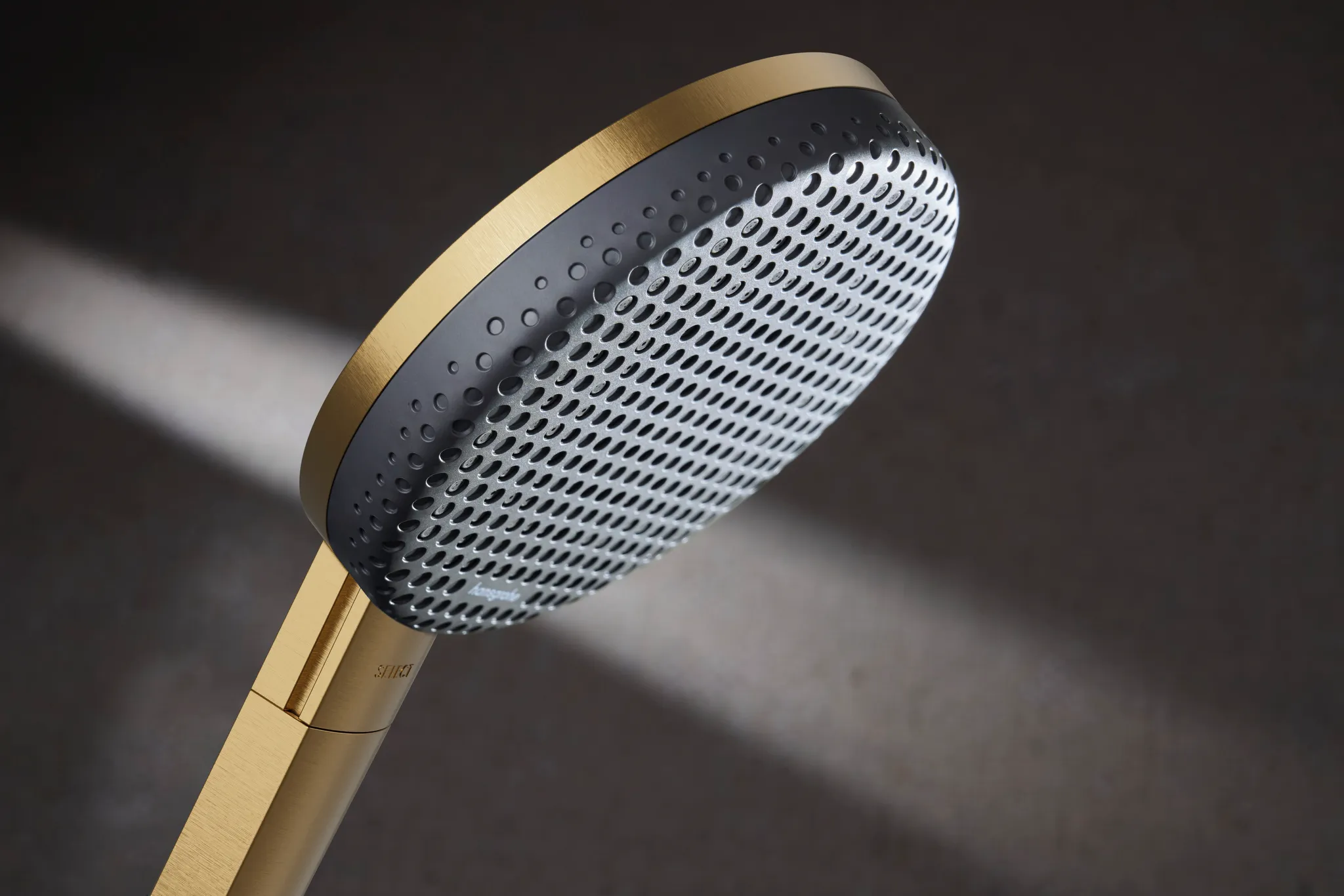 Gleitstangekombination „Raindance Alive Select“, Befestigung verdeckt in Brushed Bronze Gleitstangekombination „Raindance Alive Select“, Befestigung verdeckt in Brushed Bronze