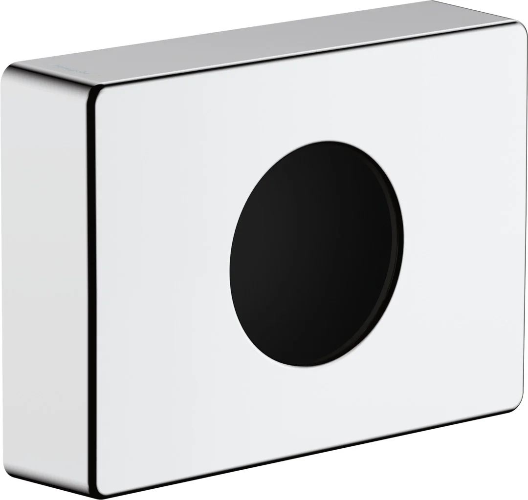 Hansgrohe AddStoris Hygienebeutelspender in Chrom, wandmontierbar mit Klebe- oder Schraubbefestigung, passend für handelsübliche Hygienebeutelboxen