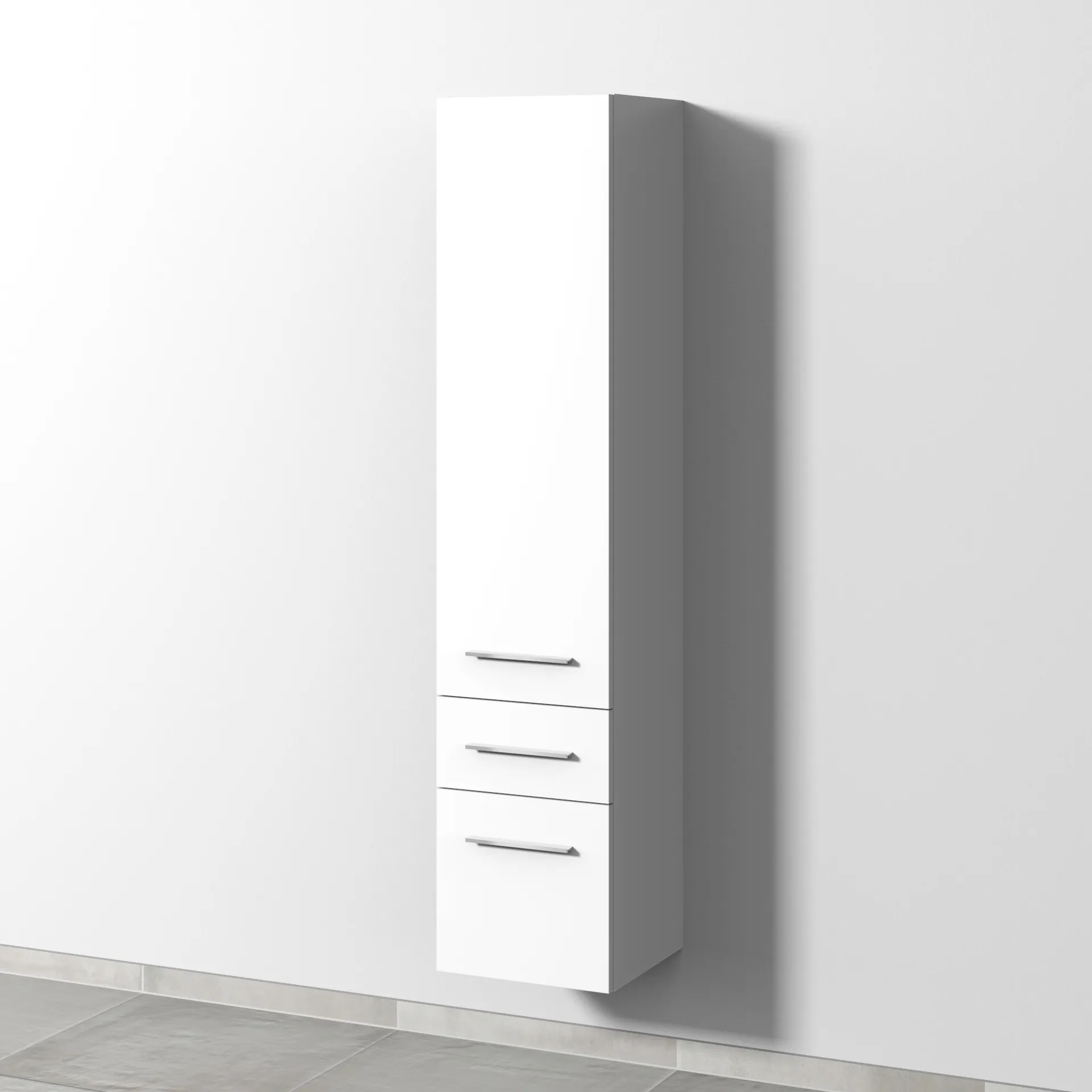 Sanipa Hochschrank „2morrow“ 350 × 1615 × 350 mm in Weiß (matt) Sanipa Hochschrank „2morrow“ 350 × 1615 × 350 mm in Weiß (matt)