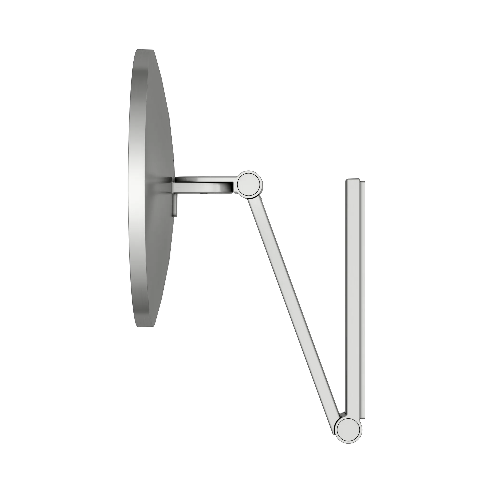 KEUCO Kosmetikspiegel iLook_move unbeleuchtet, rund, Edelstahl-finish KEUCO Kosmetikspiegel iLook_move unbeleuchtet, rund, Edelstahl-finish