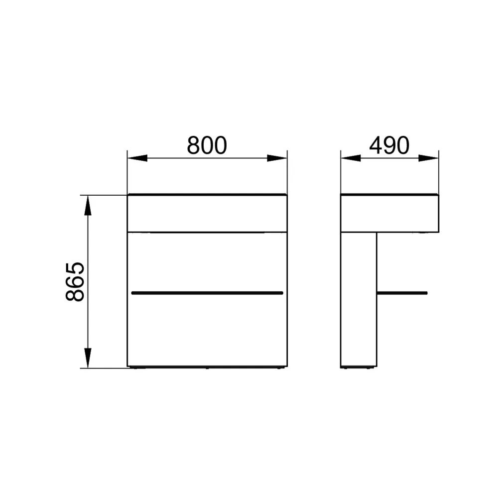 KEUCO Waschtischunterschrank mit Auszug „Edition 11 Art“ Sand (Glas, satiniert), Sand (Glas, satiniert), mit Beleuchtung 800 × 350 × 490 mm KEUCO Waschtischunterschrank mit Auszug „Edition 11 Art“ Sand (Glas, satiniert), Sand (Glas, satiniert), mit Beleuchtung 800 × 350 × 490 mm