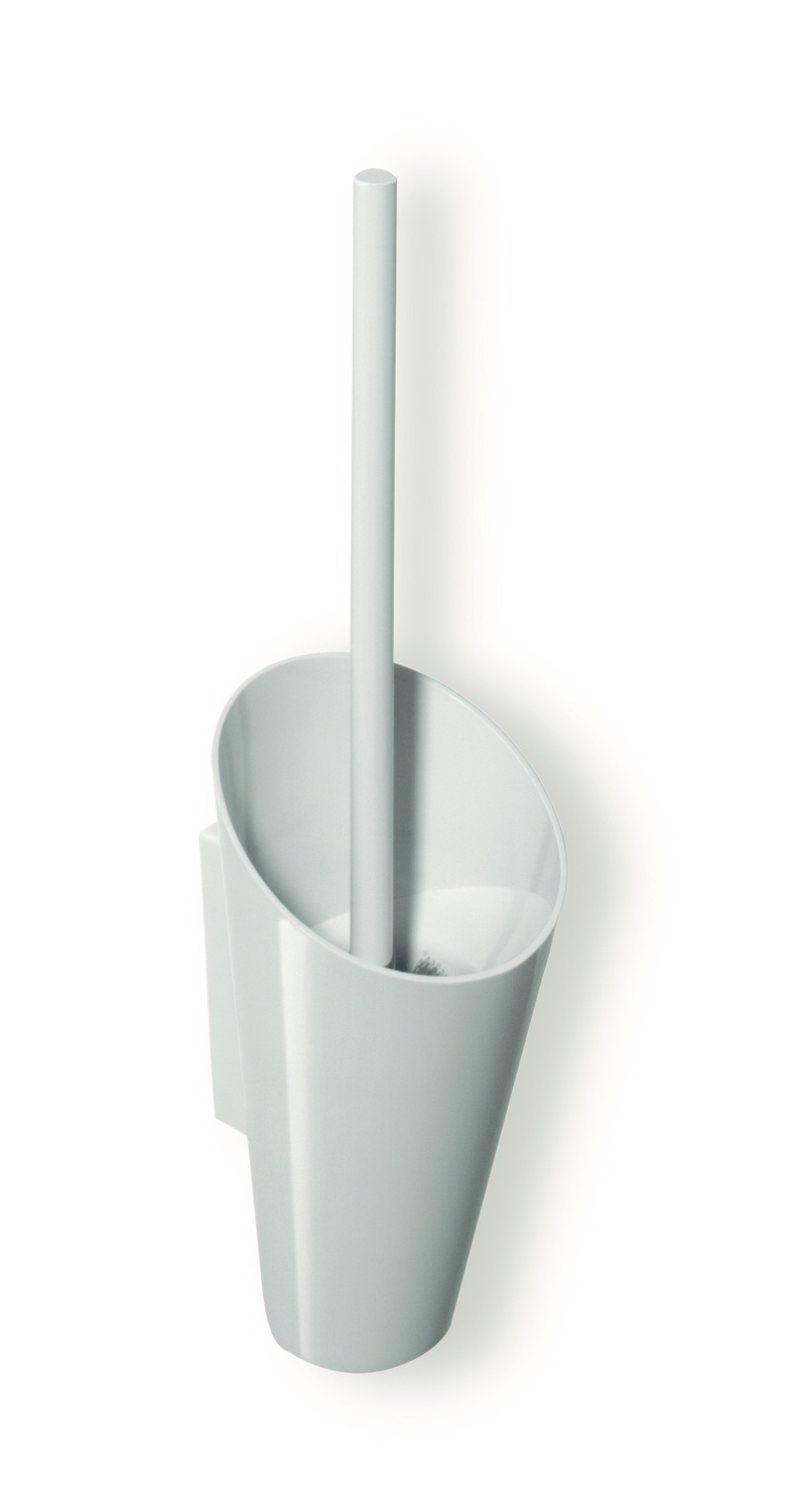 HEWI Toilettenbürstengarnitur „Serie 801“ 13 × 45,8 cm in Tiefschwarz