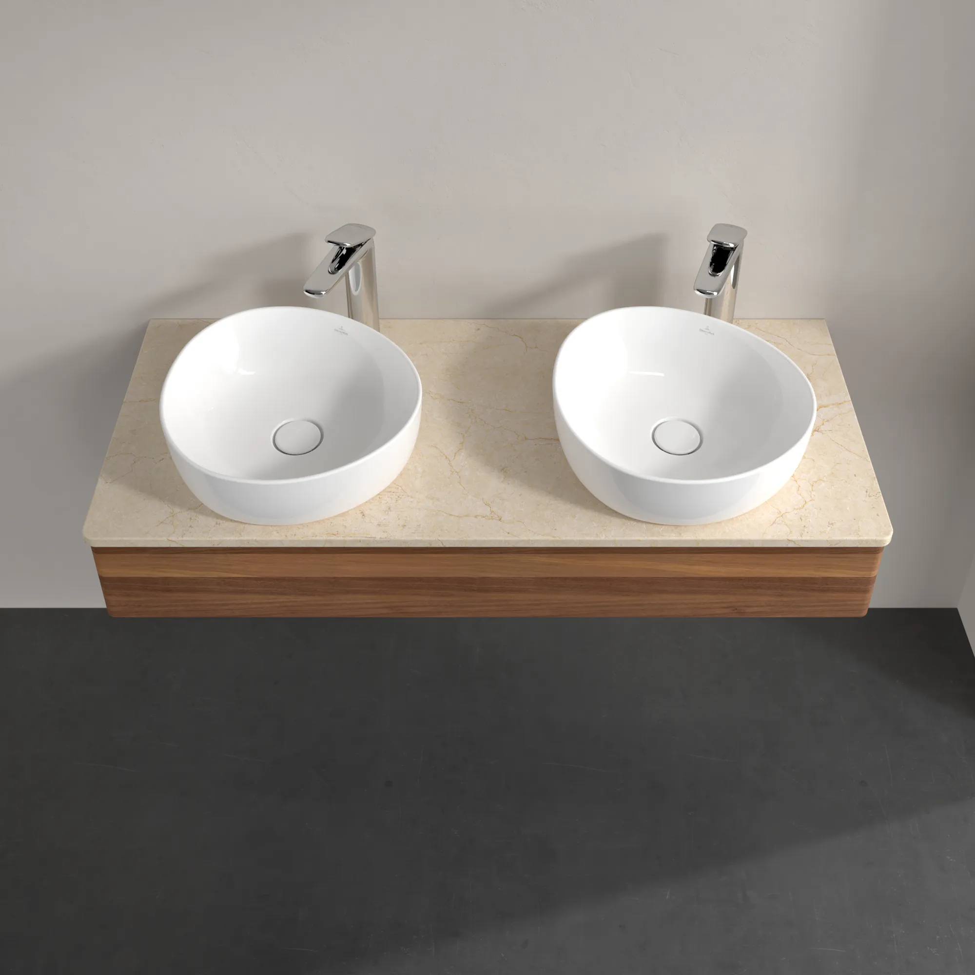 Villeroy & Boch Antao L13_5 Waschbeckenunterschrank 1200x190x500mm Warm Walnut Villeroy & Boch Antao L13_5 Waschbeckenunterschrank 1200x190x500mm Warm Walnut