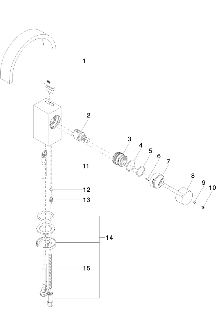Dornbracht MEM Waschtisch-Einhandbatterie ohne Ablaufgarnitur Chrom 33521782 Dornbracht MEM Waschtisch-Einhandbatterie ohne Ablaufgarnitur Chrom 33521782