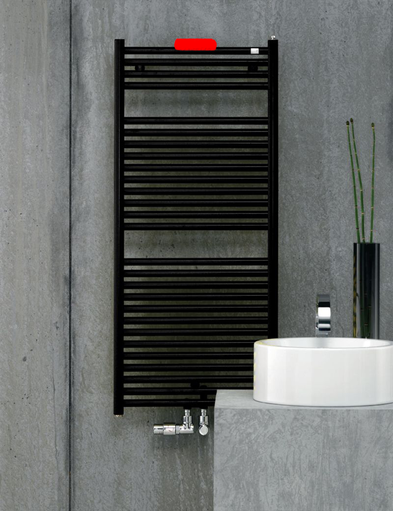 Zehnder Design-Heizkörper Troja ZT3008A0DG00000 Höhe 100 cm × Länge 176 cm, in Black Matt, B-Ware Zehnder Design-Heizkörper Troja ZT3008A0DG00000 Höhe 100 cm × Länge 176 cm, in Black Matt, B-Ware