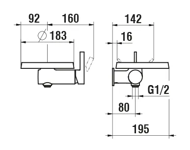 Laufen KARTELL Laufen Einhand-Duschenmischer H331339, verchromt, transparente Deko-Disc Laufen KARTELL Laufen Einhand-Duschenmischer H331339, verchromt, transparente Deko-Disc