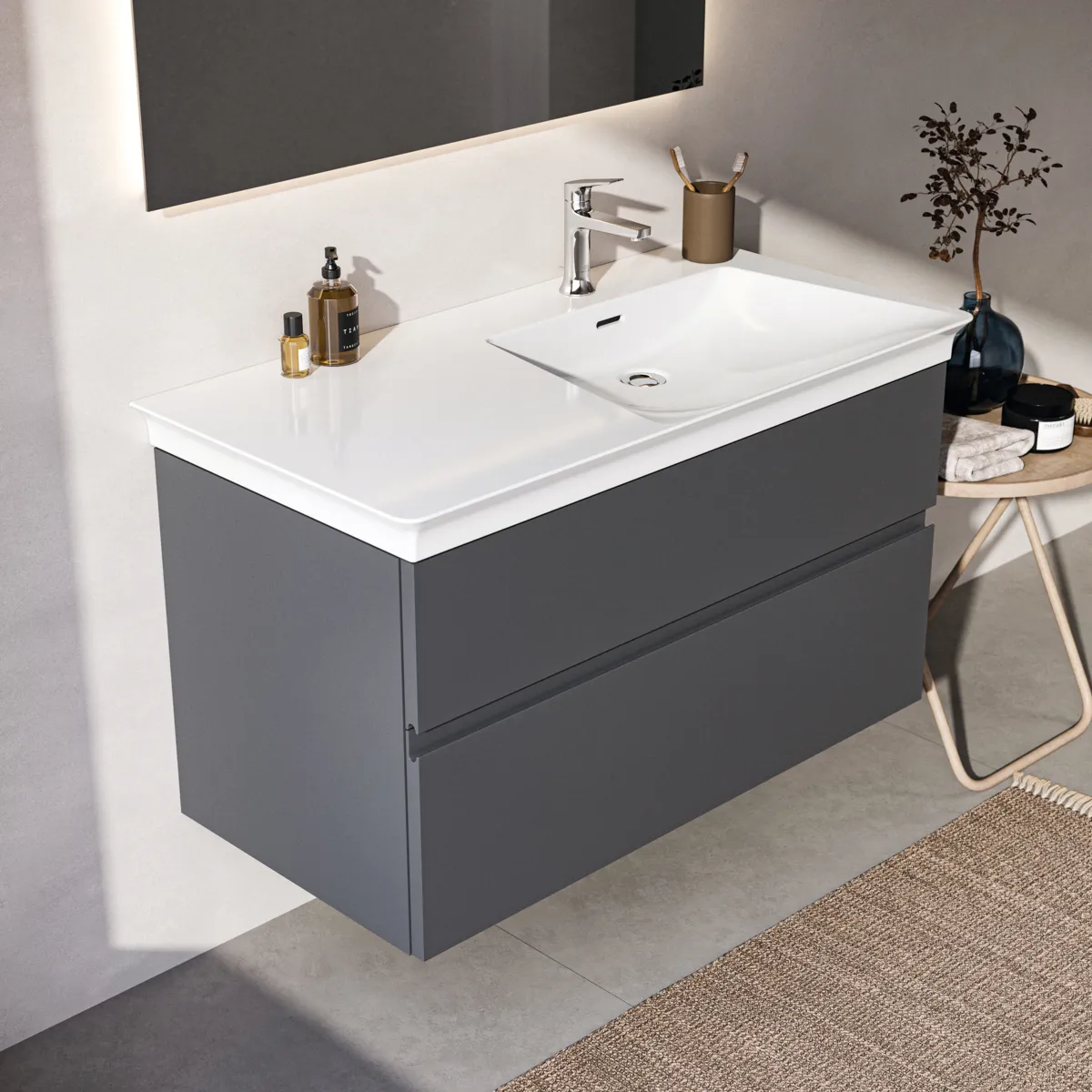 Ideal Standard Waschtischarmatur Grande La Dolce Vita mit Ablaufgarnitur Chrom Ideal Standard Waschtischarmatur Grande La Dolce Vita mit Ablaufgarnitur Chrom