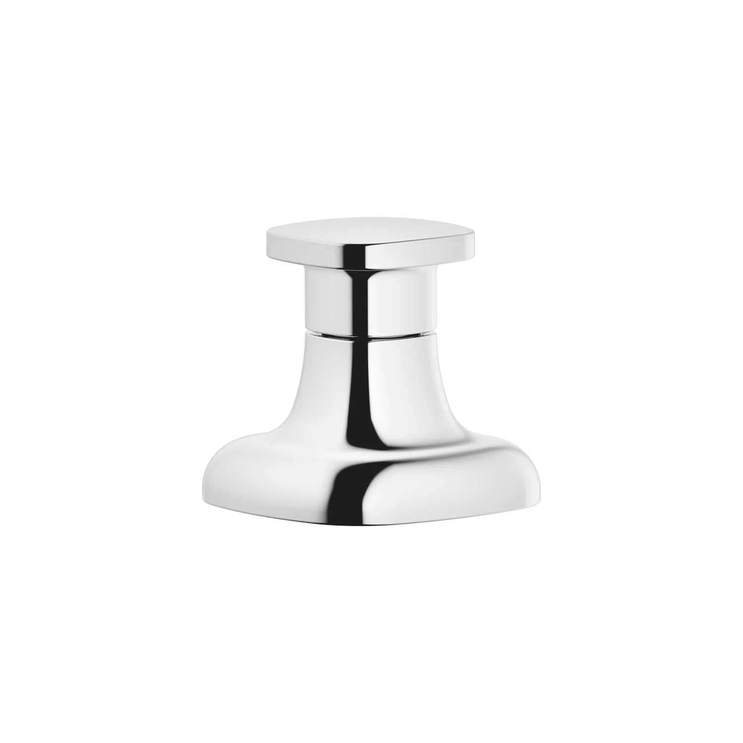 Dornbracht Zweiwege-Umstellung COYA Chrom, 30 mm Bohrung, 60 x 60 mm Rosette, 1/2" Anschluss, max. Durchfluss 64,9 l/min bei 3 bar Fließdruck