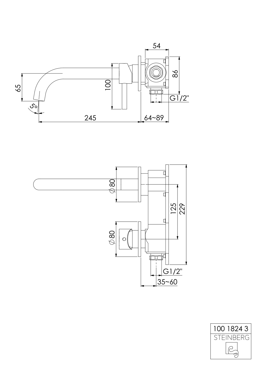 Serie 100 Fertigmontageset Serie 100 Fertigmontageset