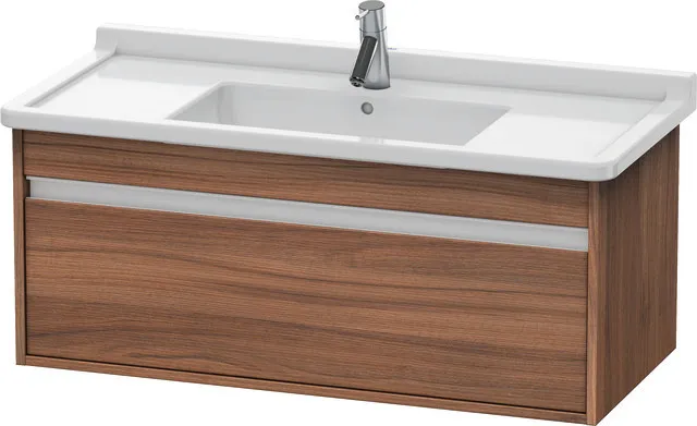 Duravit Waschtischunterschrank wandhängend „Ketho“ 100 × 41 × 45,5 cm Nussbaum Natur Duravit Waschtischunterschrank wandhängend „Ketho“ 100 × 41 × 45,5 cm Nussbaum Natur
