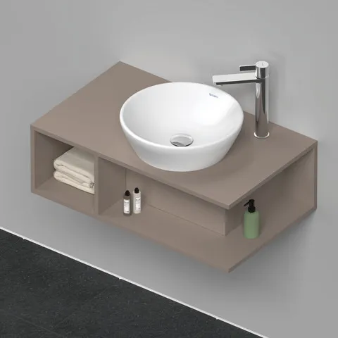 Duravit Waschtischunterschrank wandhängend „D-Neo“ 80 × 26 × 48 cm Basalt Matt Duravit Waschtischunterschrank wandhängend „D-Neo“ 80 × 26 × 48 cm Basalt Matt