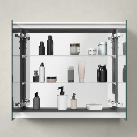 Duravit Spiegelschrank Version: Sensor „L-Cube“ 80 × 70 × 15,5 cm