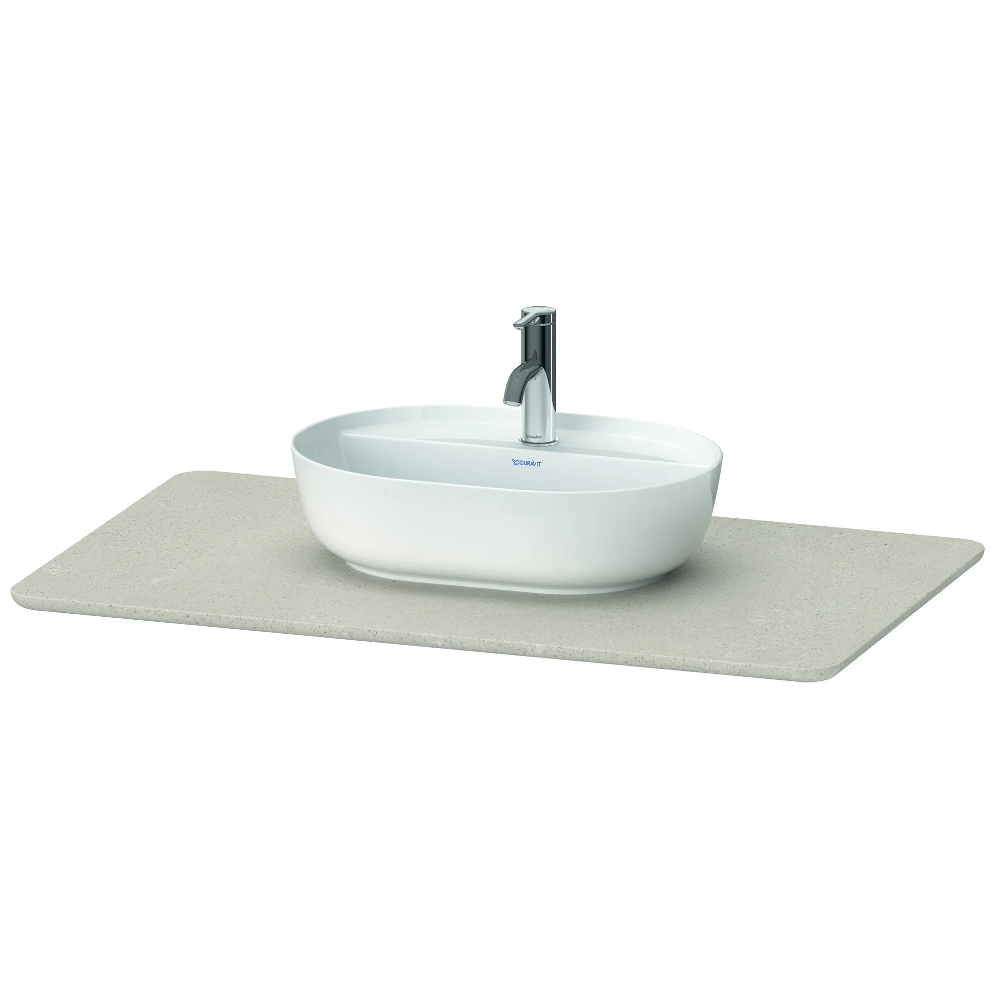 Duravit Konsole „Luv“ in Sand Struktur
