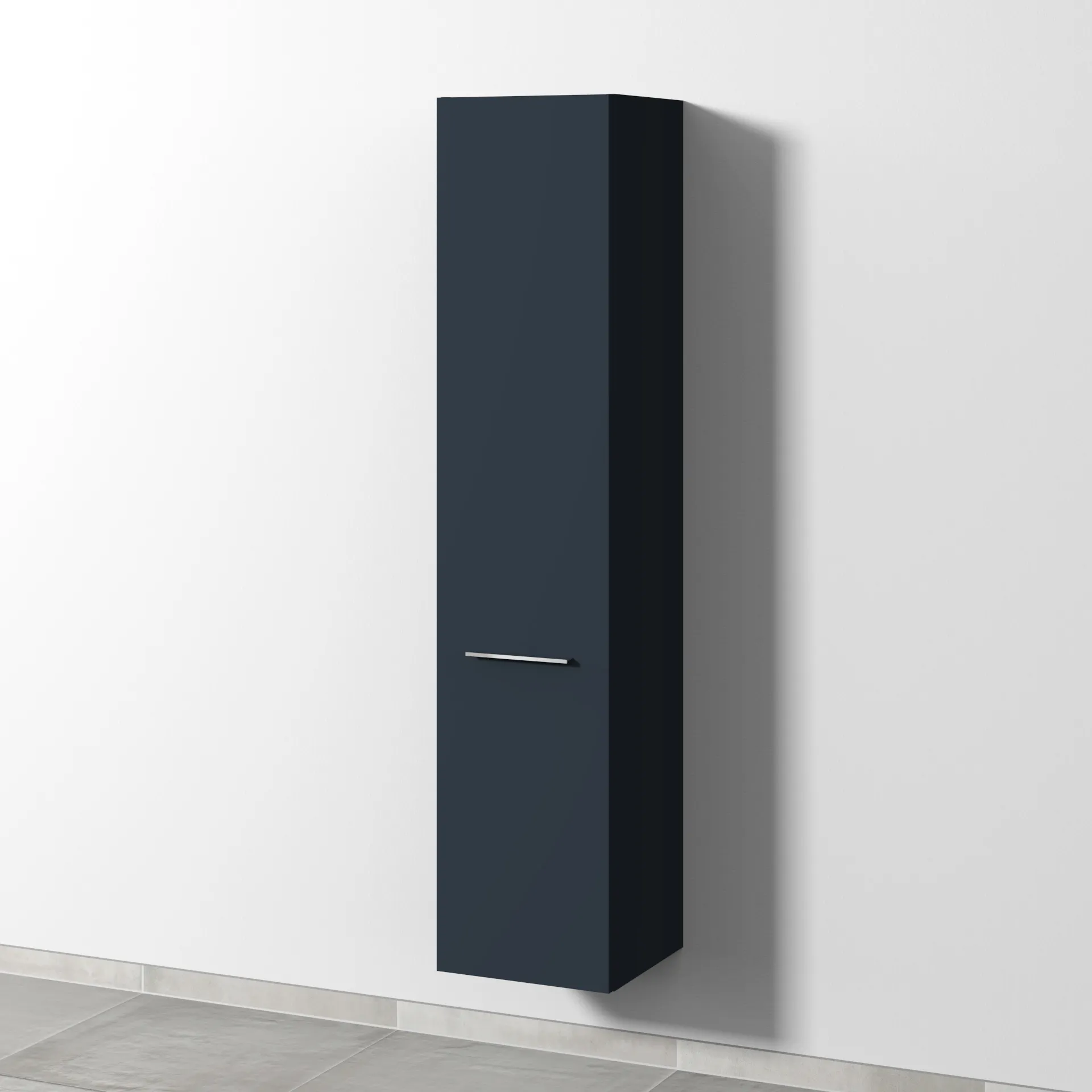 Sanipa Hochschrank „2morrow“ 350 × 1615 × 350 mm in Marine (matt)