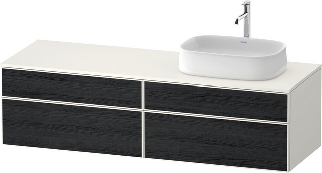 Duravit Waschtischunterschrank wandhängend „Zencha“ 160 × 44,2 × 55 cm