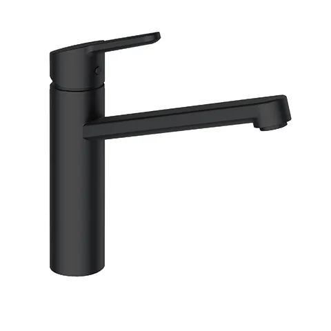 Kludi M2 Spültisch-Einhebelmischer mattschwarz, DN 15, 39 mm, geschlossener Metallhebel, schwenkbarer Auslauf (360°), DVGW-zugelassen Kludi M2 Spültisch-Einhebelmischer mattschwarz, DN 15, 39 mm, geschlossener Metallhebel, schwenkbarer Auslauf (360°), DVGW-zugelassen
