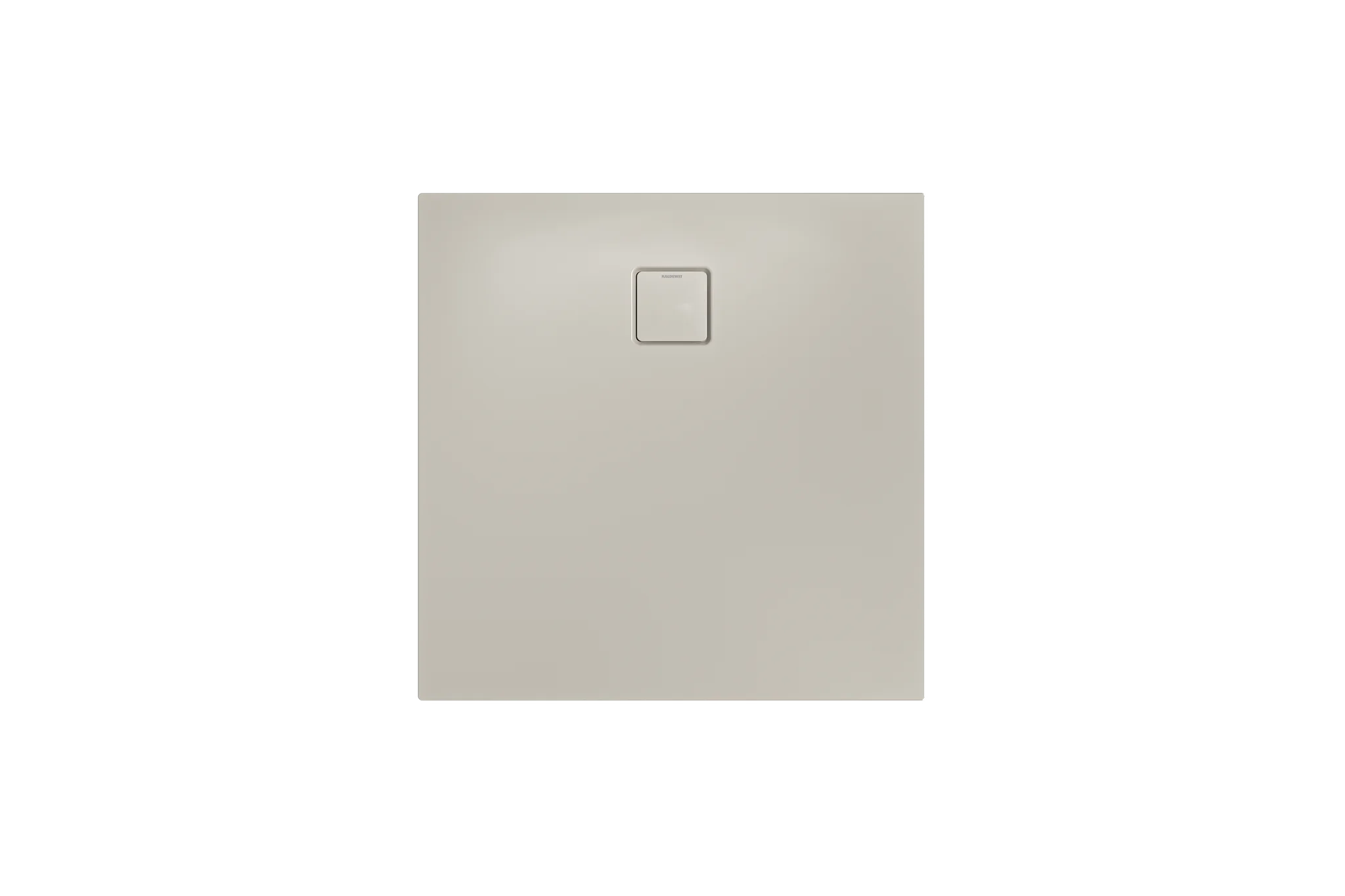 Kaldewei ALUVIA Duschfläche 900x900 mm, warm grey 10, Invisible Grip, SolidLite Kaldewei ALUVIA Duschfläche 900x900 mm, warm grey 10, Invisible Grip, SolidLite