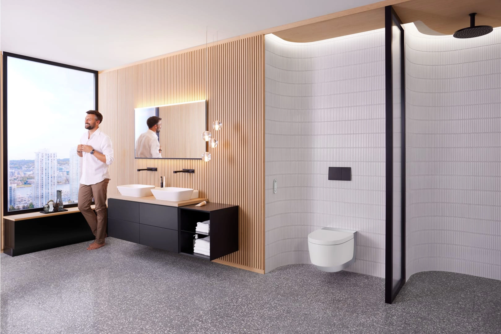 Aufsatzwaschtisch in Schalenform „One“ mit horizontalem Ablauf, rechteckig 50 × 42,5 cm in weiß alpin Aufsatzwaschtisch in Schalenform „One“ mit horizontalem Ablauf, rechteckig 50 × 42,5 cm in weiß alpin