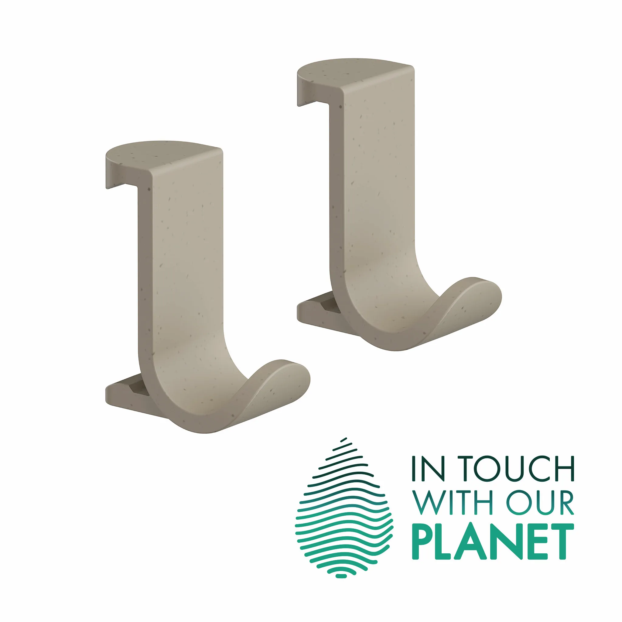 Hansgrohe WallStoris Planet Edition Handtuchhaken breit, Sand (recycelt) Hansgrohe WallStoris Planet Edition Handtuchhaken breit, Sand (recycelt)