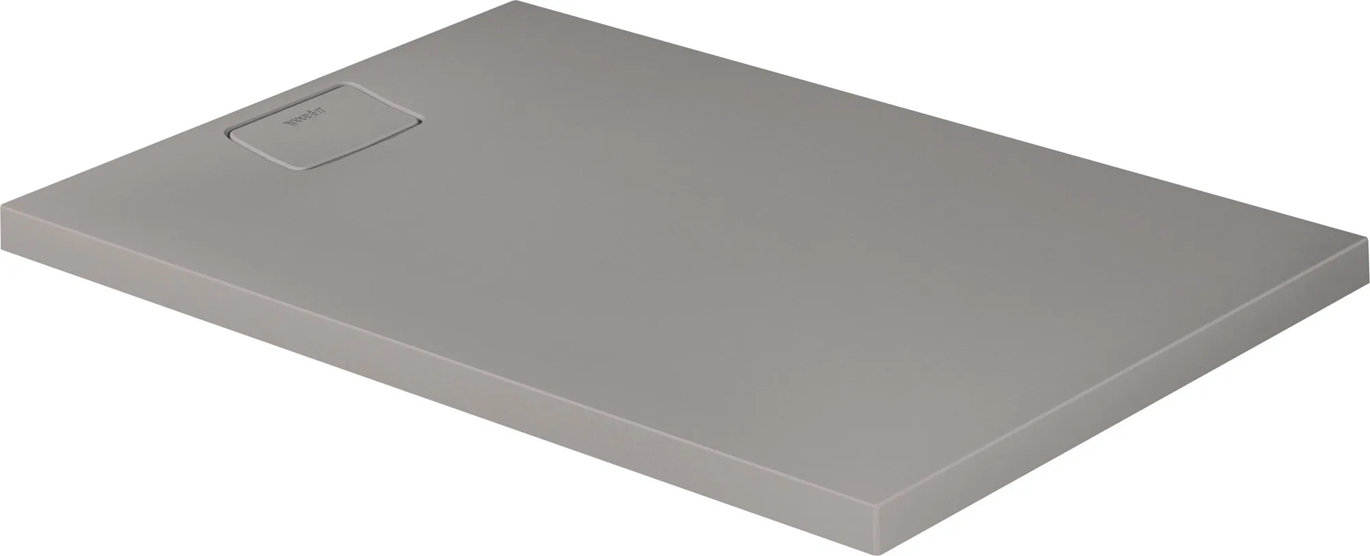 Duravit rechteck Duschwanne „Stonetto“ 120 × 80 cm in Beton Matt