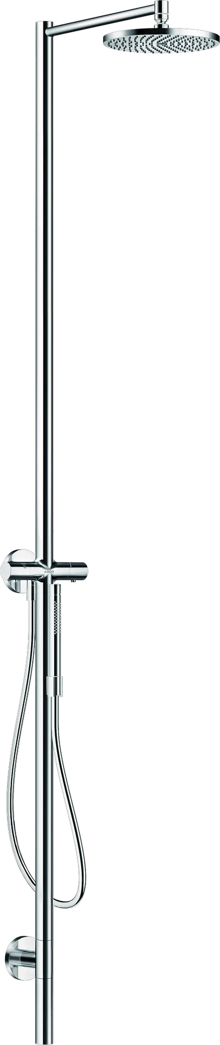 Hansgrohe AXOR Starck Duschsäule mit Thermostat und Kopfbrause 240 1jet chrom Hansgrohe AXOR Starck Duschsäule mit Thermostat und Kopfbrause 240 1jet chrom