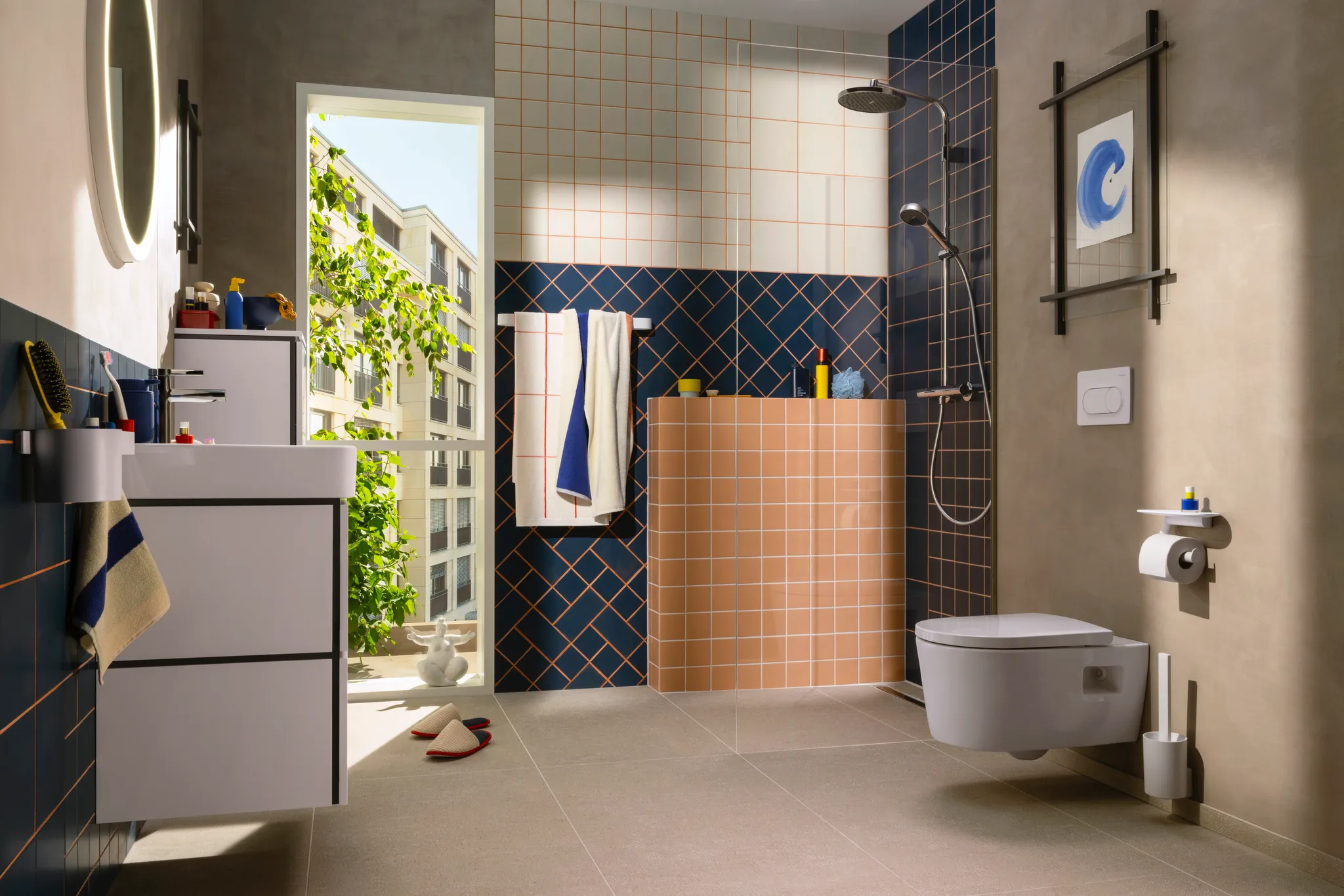 Activera S Showerpipe 240 1jet EcoSmart mit Ecostat Fine Varia, Chrom Activera S Showerpipe 240 1jet EcoSmart mit Ecostat Fine Varia, Chrom
