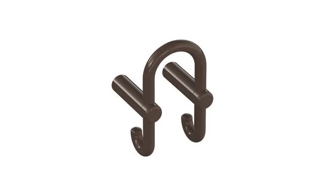 HEWI Garderobendoppelhaken Serie 801 PG74