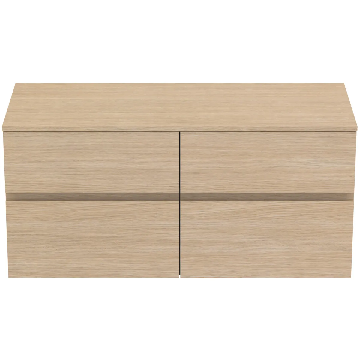 Ideal Standard Waschtischunterschrank „Finesse“ 120,2 × 55,8 × 50,5 cm Eiche weiß Ideal Standard Waschtischunterschrank „Finesse“ 120,2 × 55,8 × 50,5 cm Eiche weiß