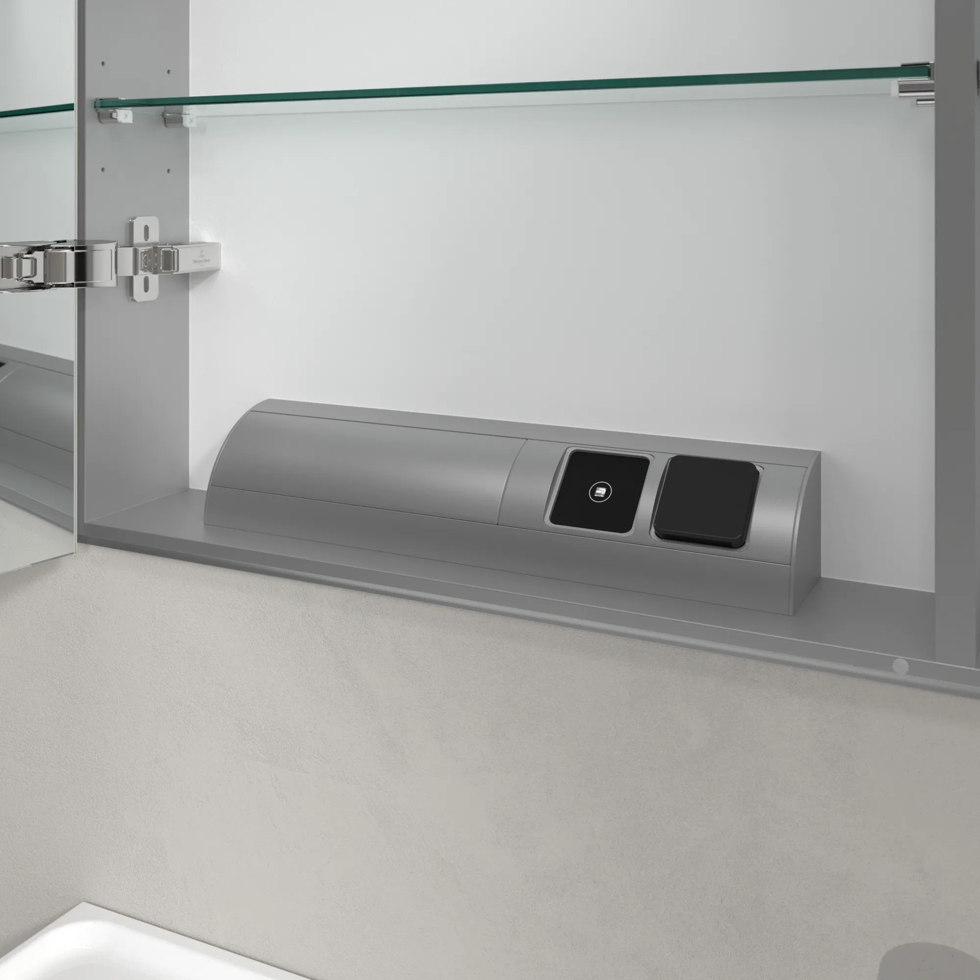 Villeroy & Boch Einbau-Spiegelschrank „My View-In“ 1001 × 747 × 107 mm in White Matt Villeroy & Boch Einbau-Spiegelschrank „My View-In“ 1001 × 747 × 107 mm in White Matt