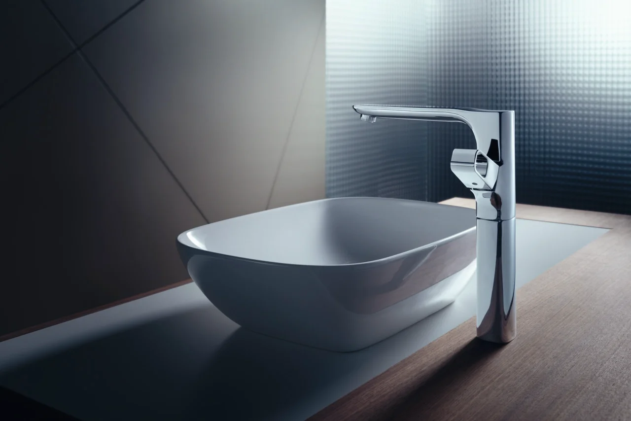 Hansgrohe AXOR Urquiola Einhebel-Waschtischmischer 280, Chrom, Ausladung 198 mm, Auslaufhöhe 280 mm, Bügelgriff, Normalstrahl, max. Durchfluss 5 l/min