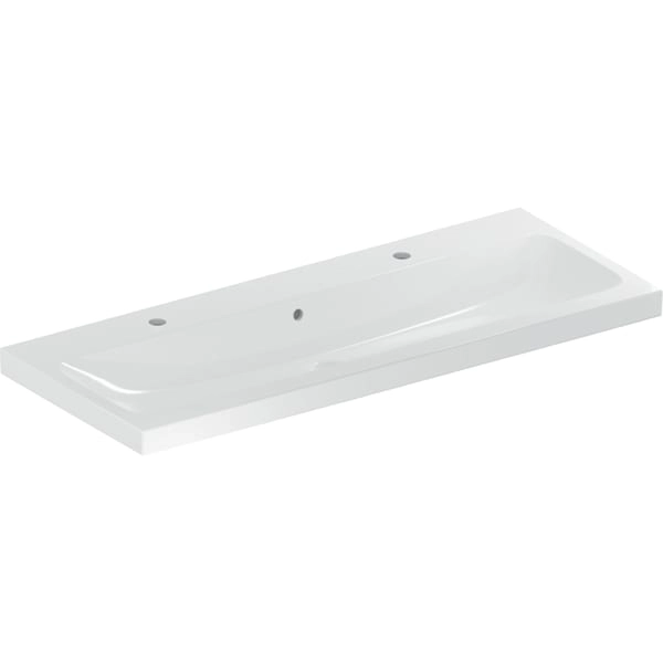 Wandwaschtisch „iCon Light“, mittig, rechteckig 120 × 48 cm Wandwaschtisch „iCon Light“, mittig, rechteckig 120 × 48 cm