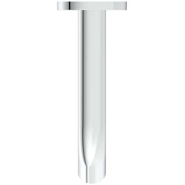 Wandauslauf Joy, Ausladung 160mm, mit runder Rosette, Brushed Gold Wandauslauf Joy, Ausladung 160mm, mit runder Rosette, Brushed Gold