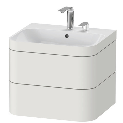 Duravit Set wandhängend „Happy D.2 Plus“ 57,5 × 49 × 48 cm