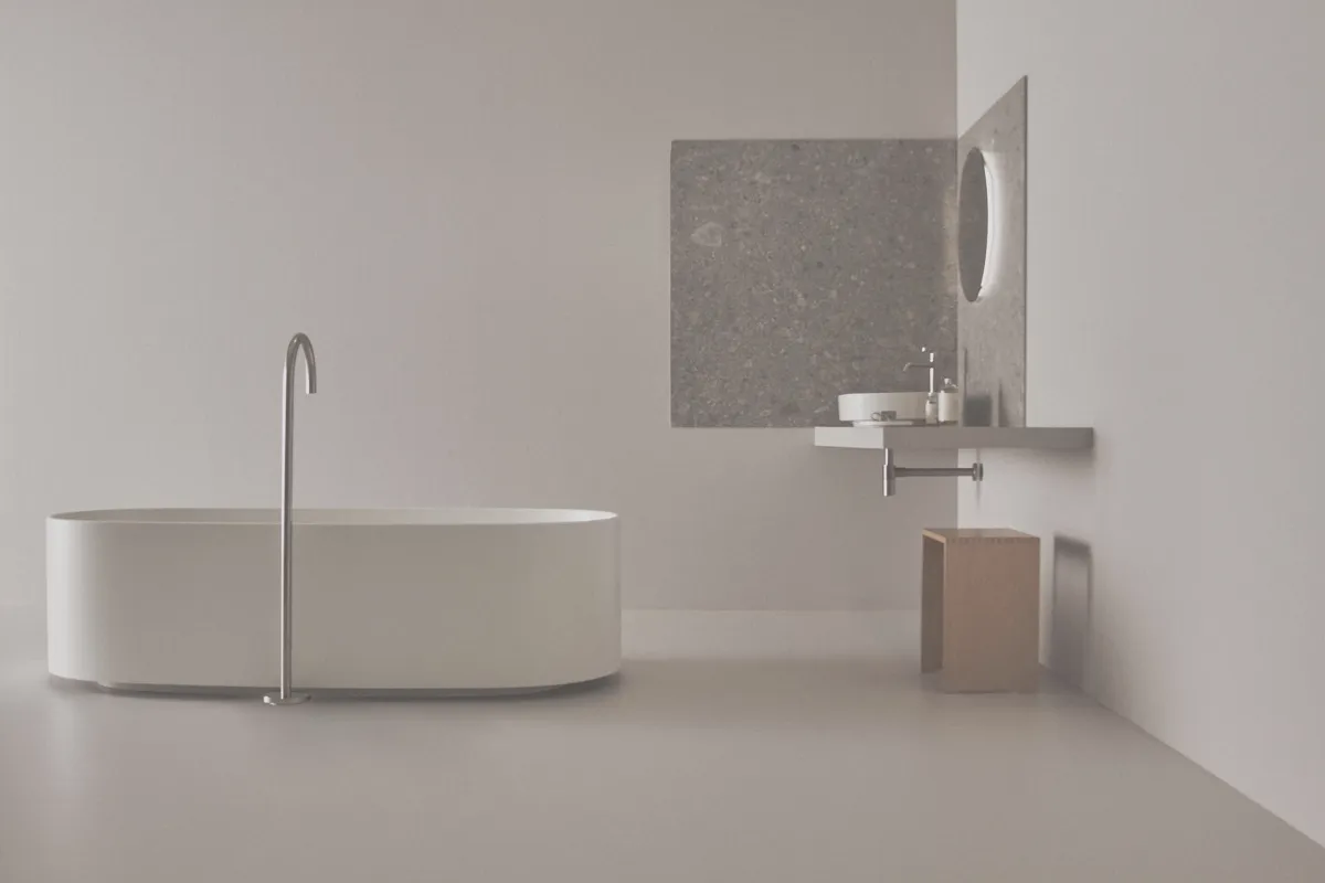 Konsole Conca, 2000x505x80mm, Weiß