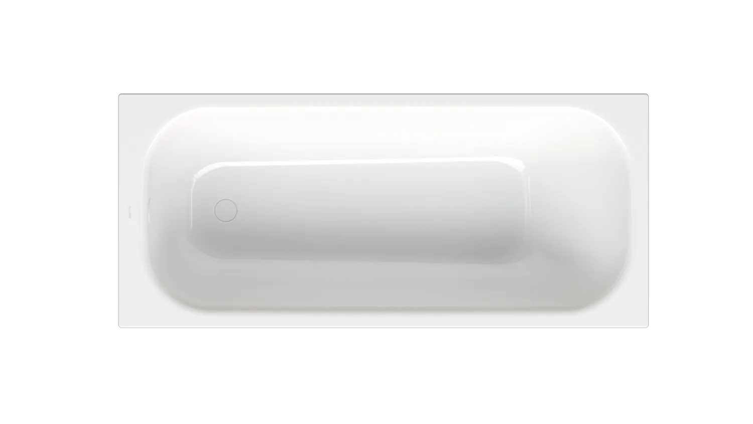 Bette BetteClassic Badewanne Rechteck 1700x750x450 mm Weiß glasierter Titan-Stahl Einbau Unterbau 1-Sitzer Bade-Duschkombination