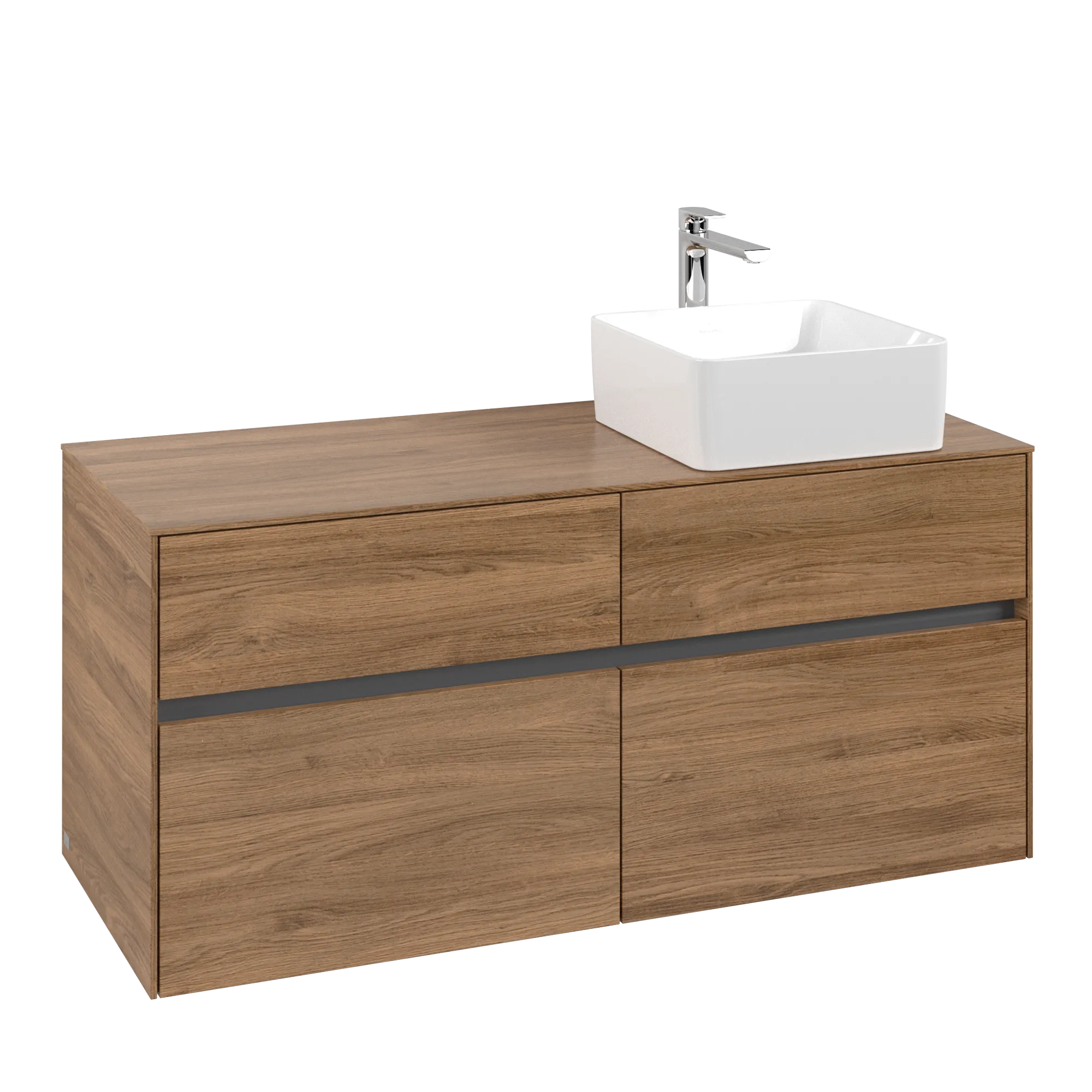 Villeroy & Boch Collaro Waschbeckenunterschrank C04300 1200x548x500mm Kansas Oak Villeroy & Boch Collaro Waschbeckenunterschrank C04300 1200x548x500mm Kansas Oak