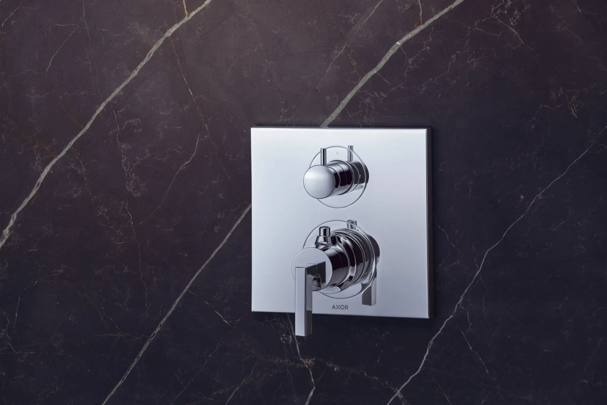 Thermostat UP Axor Citterio F-Set chrom m.Absperr-u.Umstellvtl./Hebelgriff Thermostat UP Axor Citterio F-Set chrom m.Absperr-u.Umstellvtl./Hebelgriff