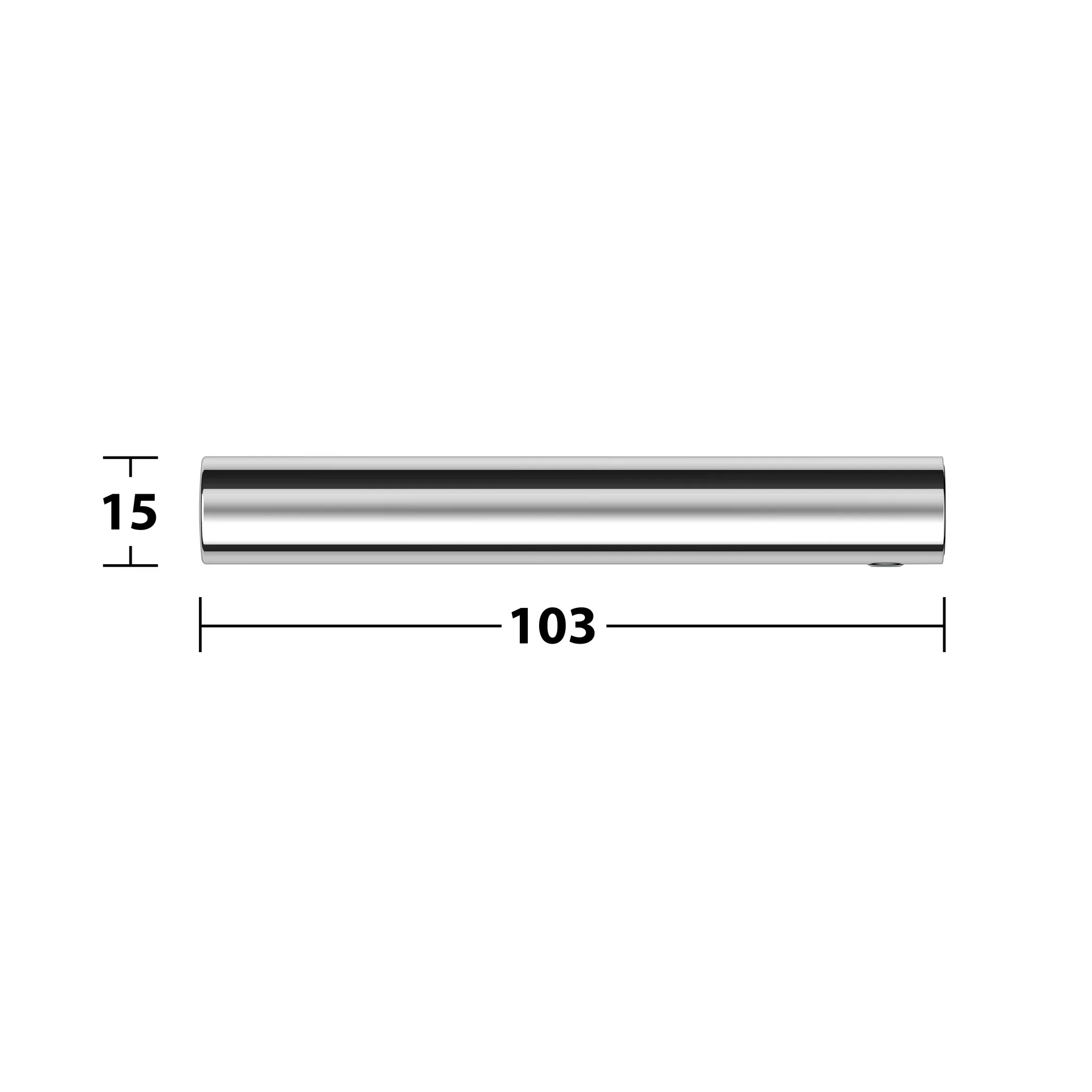 Edition 400 11563010000 Ersatzrollenhalter verchromt