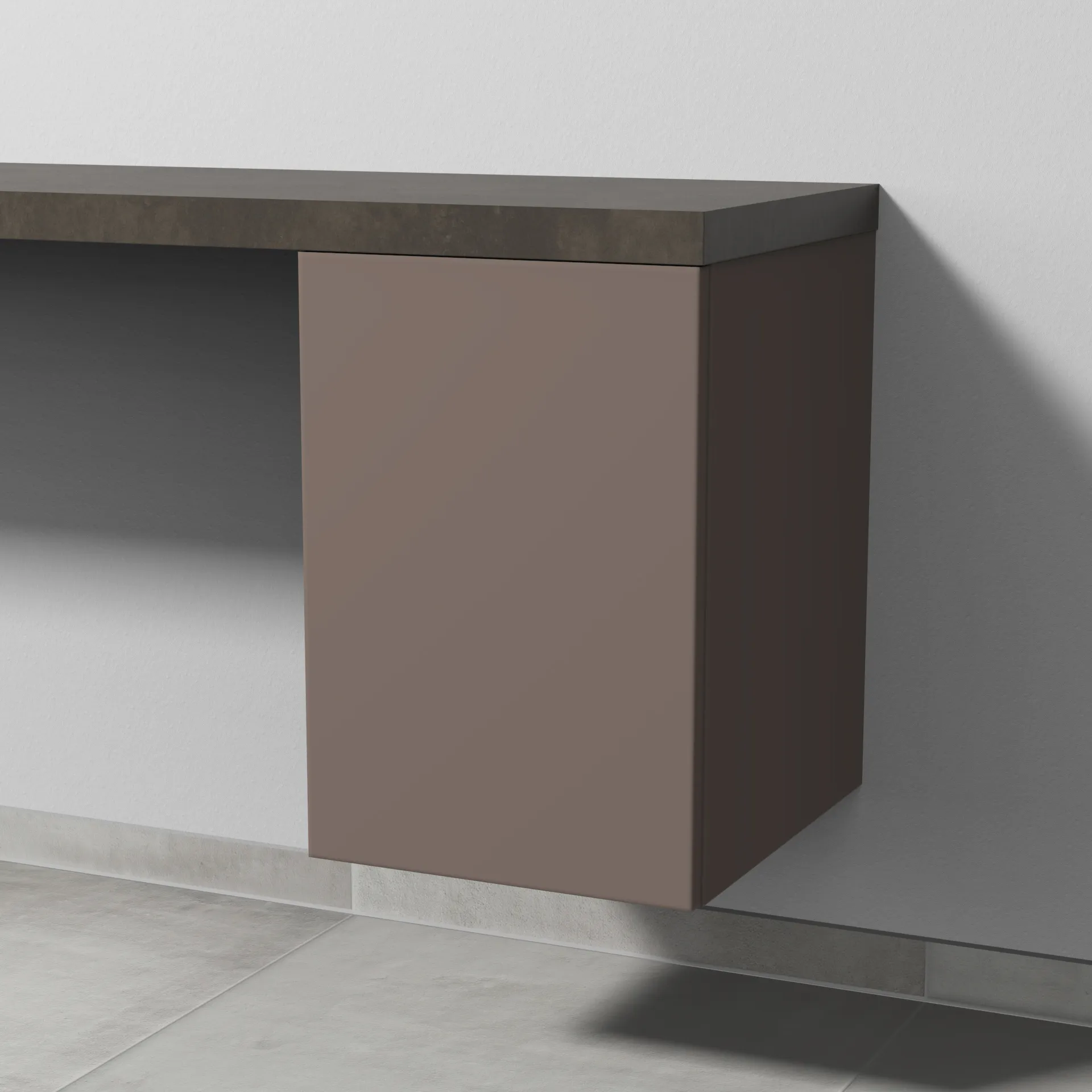 Sanipa Anbauschrank „2morrow“ 350 × 510 × 420 mm in Taupe (matt)