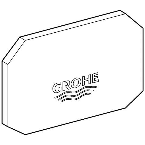 GROHE Schutzplatte 42201 für Uniset WC-Elemente GROHE Schutzplatte 42201 für Uniset WC-Elemente