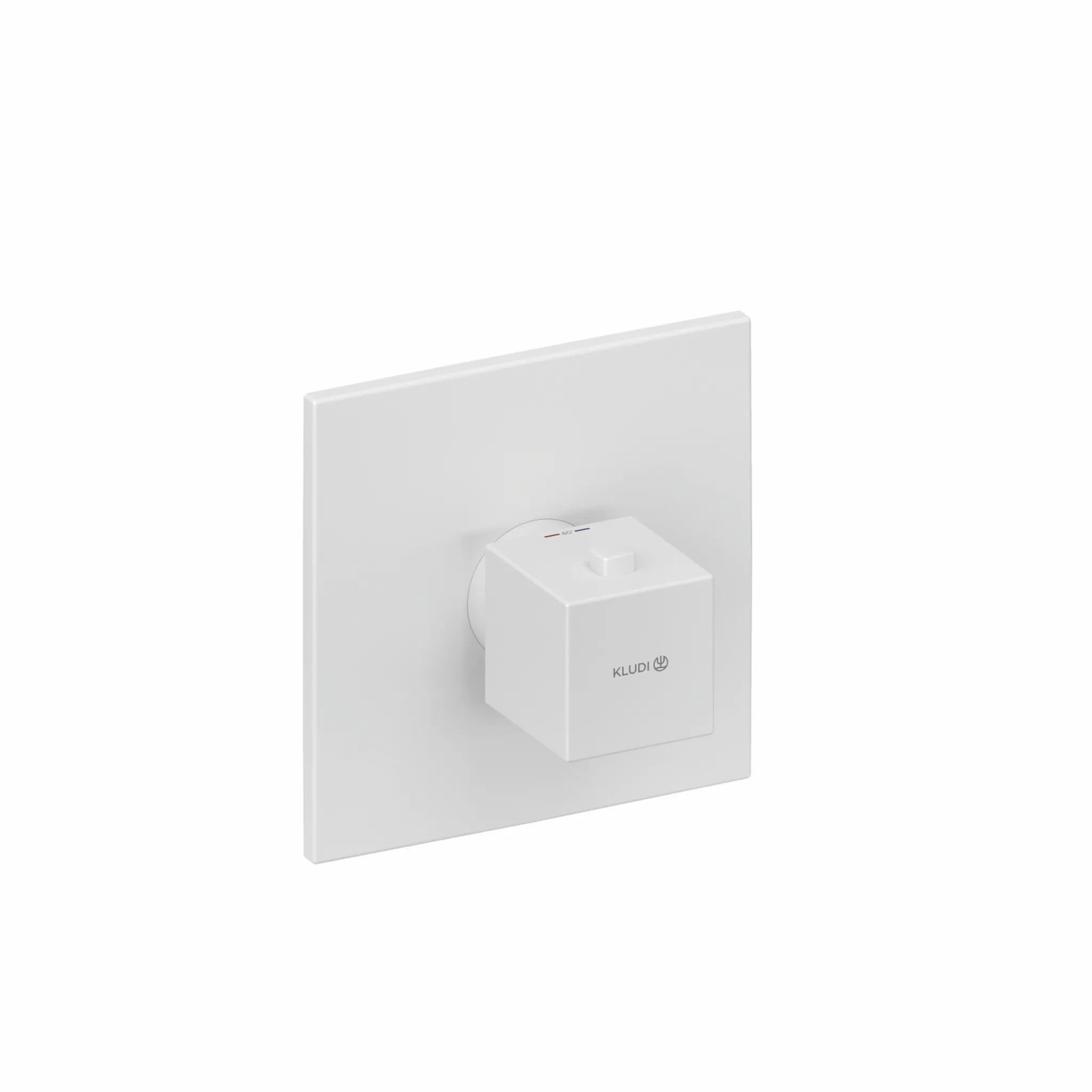 DECUS UPThermostat, FeinbauSet mit Funktionseinheit chrom